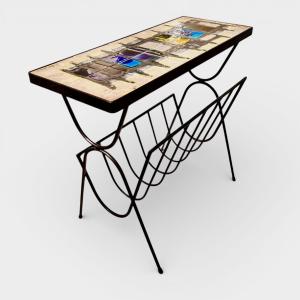 Bout de canapé Édition Belarti ,Julien de Covemaeker (1927-2008)- Belgique circa 1960